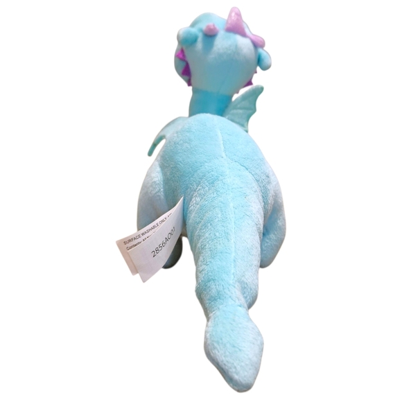 Disney Princess Sofia the First Crackle Dragon Plush 13" Blue Purple Sparkles - Picture 9 of 16